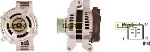 LGK 447203 - Alternator furqanavto.az