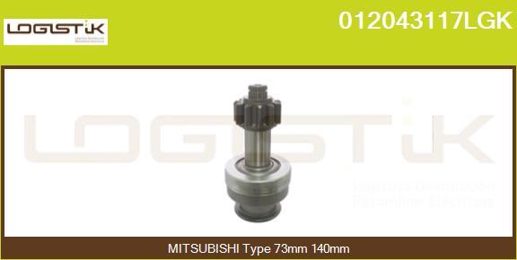 LGK 012043117LGK - Pinion, başlanğıc furqanavto.az