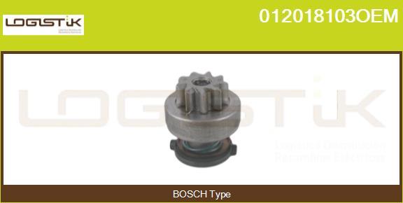 LGK 012018103OEM - Pinion, başlanğıc furqanavto.az