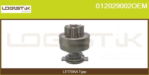 LGK 012029002OEM - Pinion, başlanğıc furqanavto.az