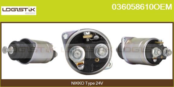 LGK 036058610OEM - Solenoid açarı, başlanğıc furqanavto.az