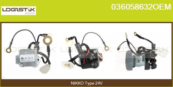 LGK 036058632OEM - Solenoid açarı, başlanğıc furqanavto.az