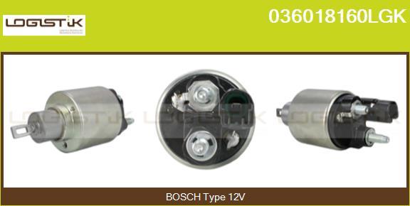 LGK 036018160LGK - Solenoid açarı, başlanğıc furqanavto.az