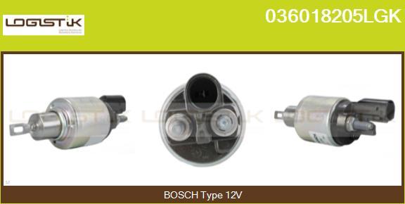 LGK 036018205LGK - Solenoid açarı, başlanğıc furqanavto.az