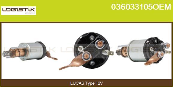 LGK 036033105OEM - Solenoid açarı, başlanğıc furqanavto.az