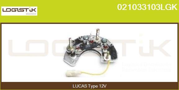 LGK 021033103LGK - Düzləşdirici, alternator furqanavto.az