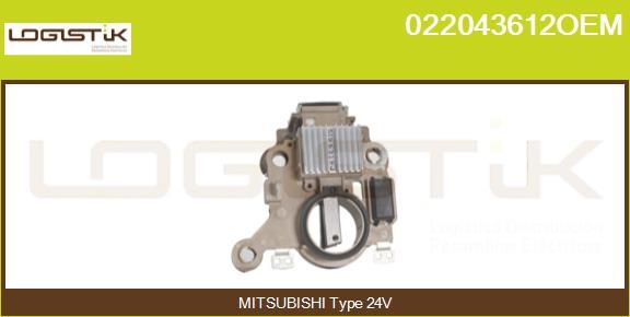 LGK 022043612OEM - Gərginlik tənzimləyicisi, alternator furqanavto.az