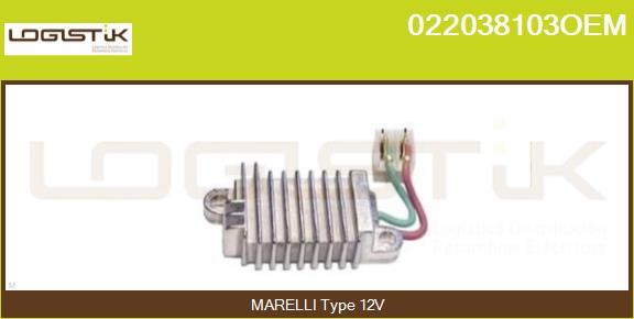 LGK 022038103OEM - Gərginlik tənzimləyicisi, alternator furqanavto.az