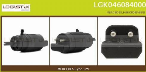 LGK LGK046084000 - Su nasosu, pəncərələrin təmizlənməsi furqanavto.az