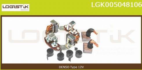 LGK LGK005048106 - Tutacaq, karbon fırçalar furqanavto.az