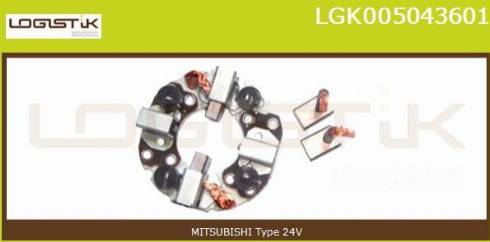 LGK LGK005043601 - Tutacaq, karbon fırçalar furqanavto.az