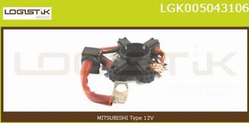 LGK LGK005043106 - Tutacaq, karbon fırçalar furqanavto.az