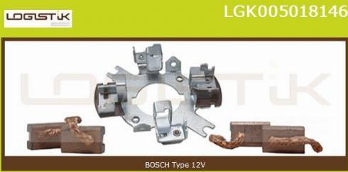 LGK LGK005018146 - Tutacaq, karbon fırçalar furqanavto.az