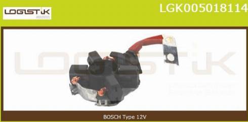 LGK LGK005018114 - Tutacaq, karbon fırçalar furqanavto.az