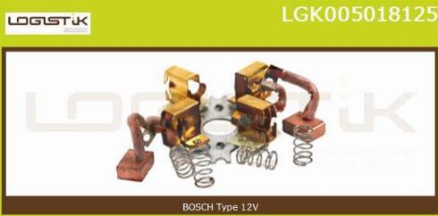 LGK LGK005018125 - Tutacaq, karbon fırçalar furqanavto.az