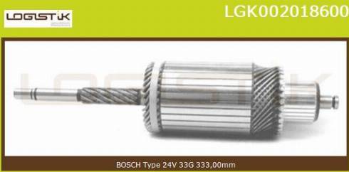 LGK LGK002018600 - Armatur, başlanğıc furqanavto.az