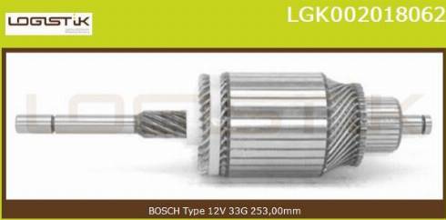 LGK LGK002018062 - Armatur, başlanğıc furqanavto.az