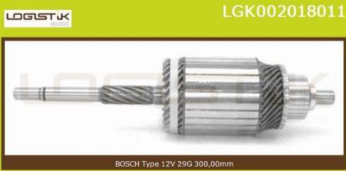 LGK LGK002018011 - Armatur, başlanğıc furqanavto.az