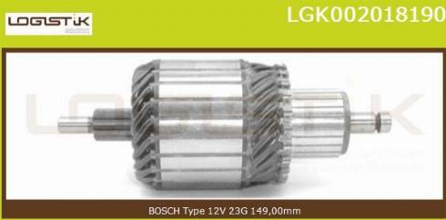 LGK LGK002018190 - Armatur, başlanğıc furqanavto.az