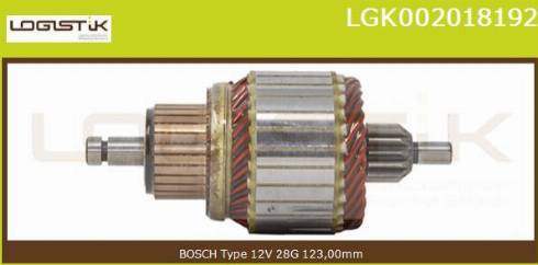 LGK LGK002018192 - Armatur, başlanğıc furqanavto.az