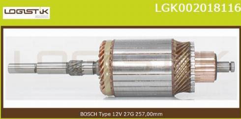 LGK LGK002018116 - Armatur, başlanğıc furqanavto.az