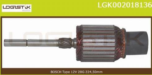 LGK LGK002018136 - Armatur, başlanğıc furqanavto.az