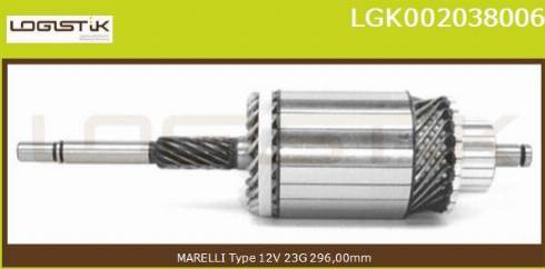 LGK LGK002038006 - Armatur, başlanğıc furqanavto.az