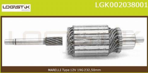 LGK LGK002038001 - Armatur, başlanğıc furqanavto.az