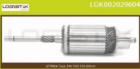 LGK LGK002029604 - Armatur, başlanğıc furqanavto.az
