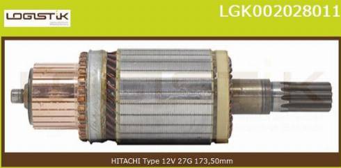 LGK LGK002028011 - Armatur, başlanğıc furqanavto.az