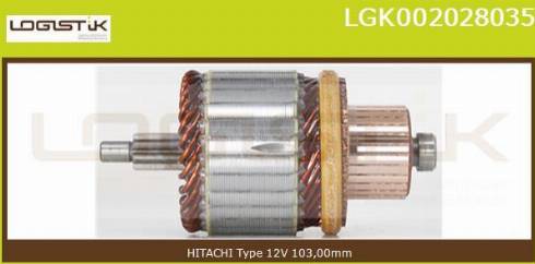 LGK LGK002028035 - Armatur, başlanğıc furqanavto.az