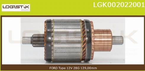 LGK LGK002022001 - Armatur, başlanğıc furqanavto.az