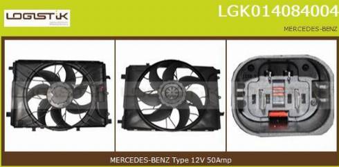 LGK LGK014084004 - Elektrik mühərriki, radiator ventilyatoru furqanavto.az