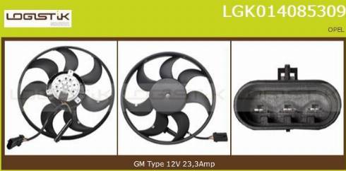 LGK LGK014085309 - Fen, radiator furqanavto.az