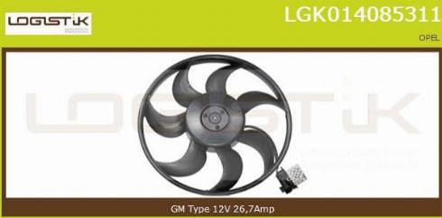 LGK LGK014085311 - Fen, radiator furqanavto.az