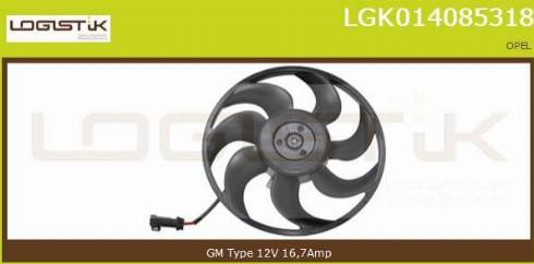 LGK LGK014085318 - Fen, radiator furqanavto.az