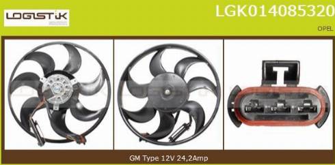 LGK LGK014085320 - Fen, radiator furqanavto.az