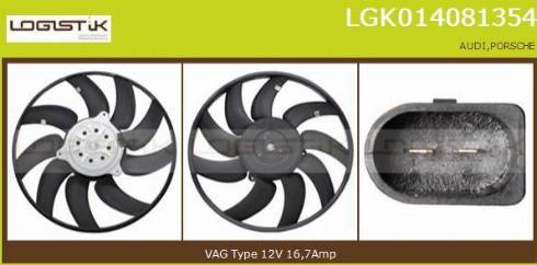 LGK LGK014081354 - Fen, radiator furqanavto.az