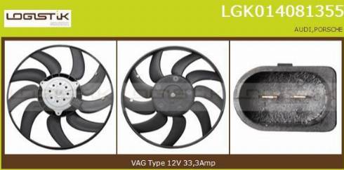 LGK LGK014081355 - Fen, radiator furqanavto.az