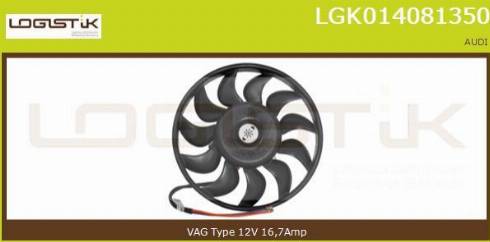 LGK LGK014081350 - Fen, radiator furqanavto.az