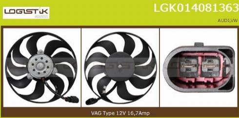 LGK LGK014081363 - Fen, radiator furqanavto.az