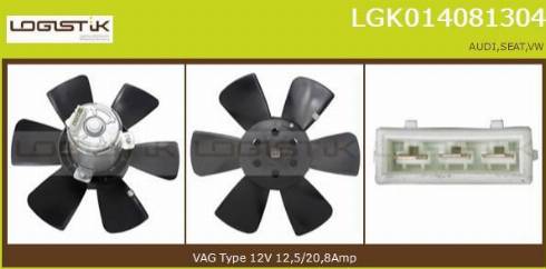 LGK LGK014081304 - Fen, radiator furqanavto.az