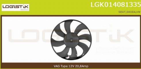 LGK LGK014081335 - Fen, radiator furqanavto.az