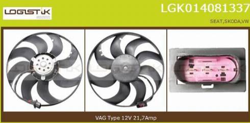 LGK LGK014081337 - Fen, radiator furqanavto.az