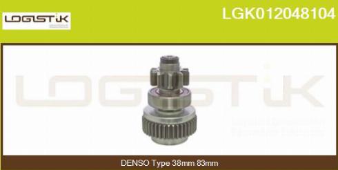 LGK LGK012048104 - Pinion, başlanğıc furqanavto.az