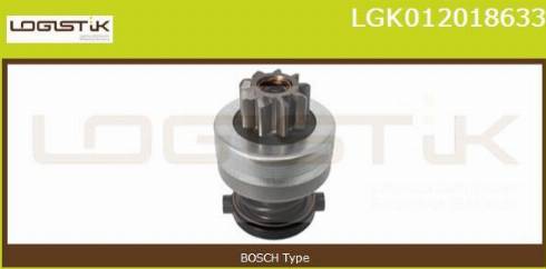 LGK LGK012018633 - Pinion, başlanğıc furqanavto.az