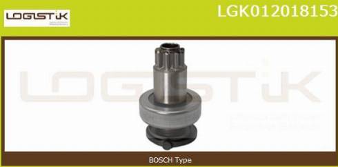 LGK LGK012018153 - Pinion, başlanğıc furqanavto.az