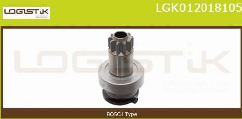 LGK LGK012018105 - Pinion, başlanğıc furqanavto.az