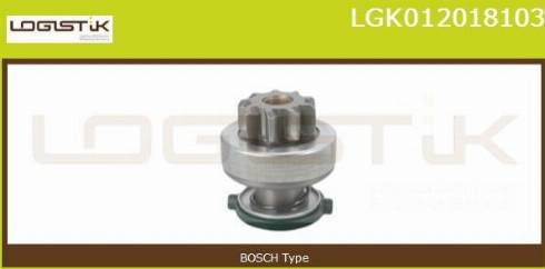 LGK LGK012018103 - Pinion, başlanğıc furqanavto.az