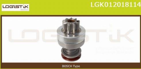 LGK LGK012018114 - Pinion, başlanğıc furqanavto.az